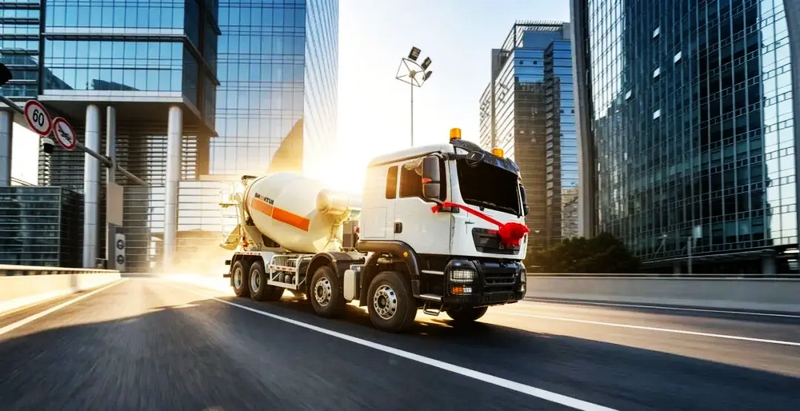 SHANTUI CR4100-Z02 Mixer Trucks Shipped to Egypt