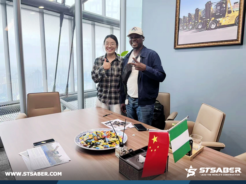 Nigeria Client Visited STSABER Office