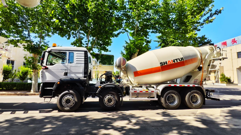 SHANTUI CR4100-Z02 Mixer Trucks Shipped to Egypt