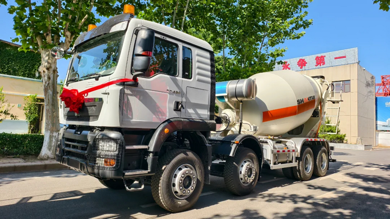 SHANTUI CR4100-Z02 Mixer Trucks Shipped to Egypt